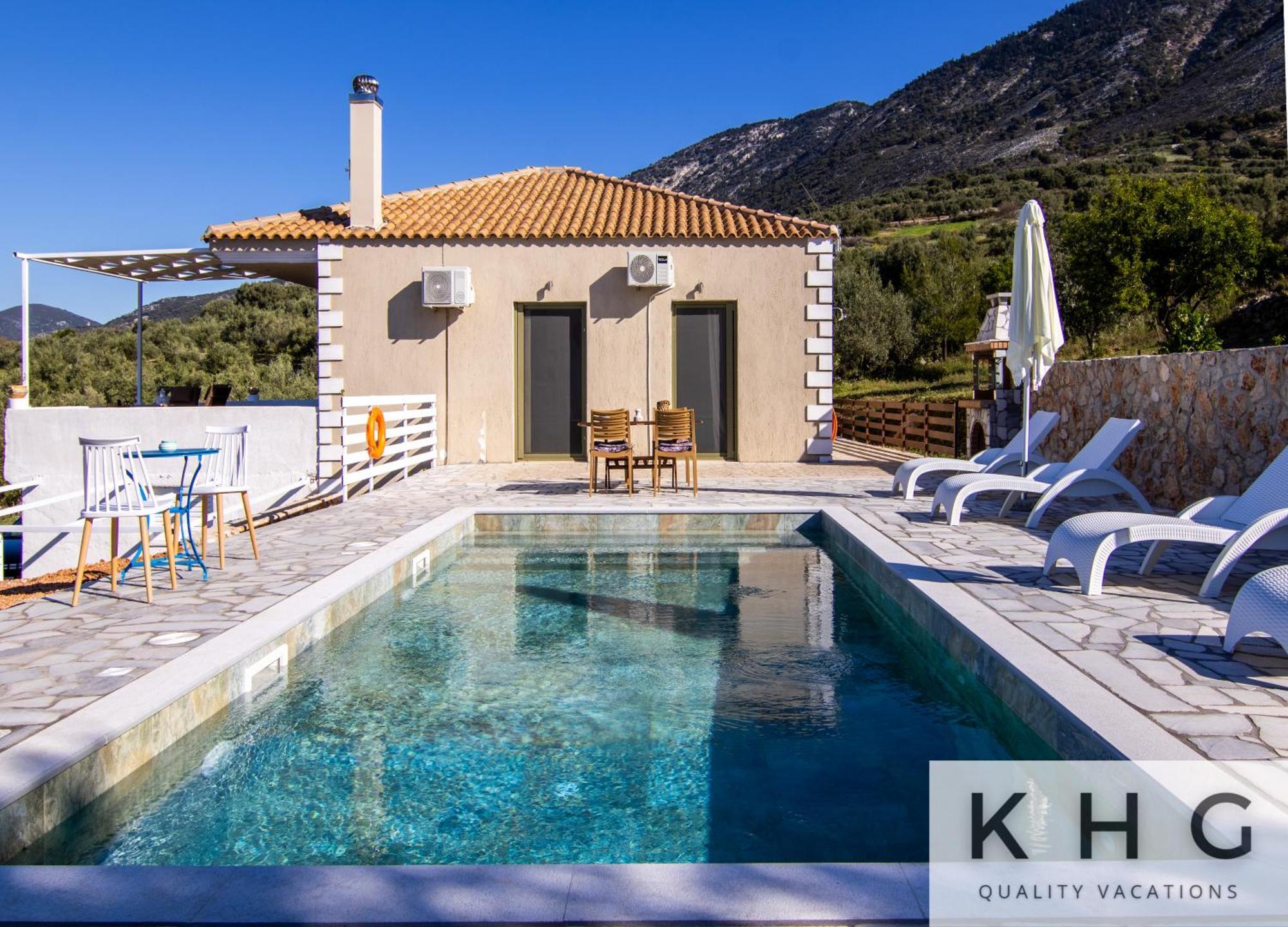 Skoumas Villa Surrounded By Olive Trees! Vlachata エクステリア 写真