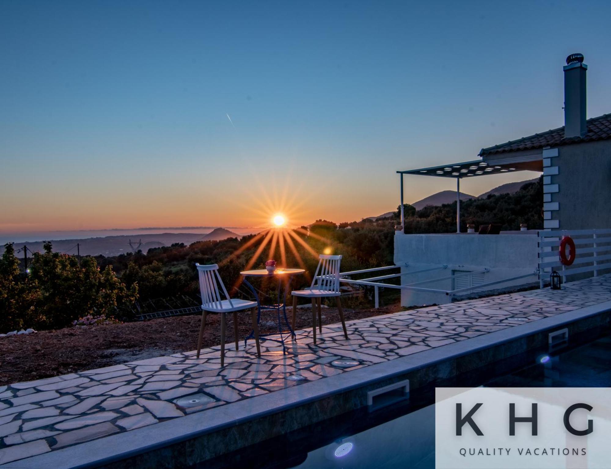 Skoumas Villa Surrounded By Olive Trees! Vlachata エクステリア 写真