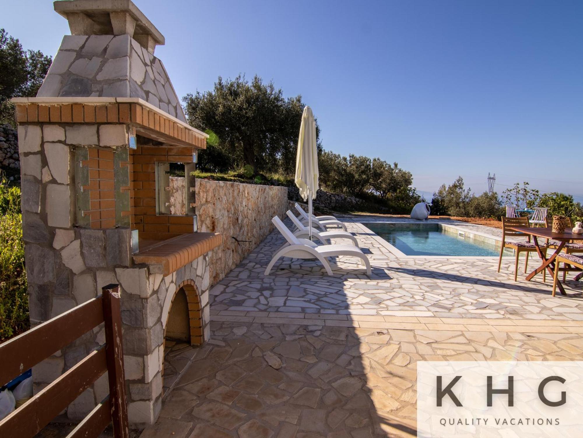 Skoumas Villa Surrounded By Olive Trees! Vlachata エクステリア 写真