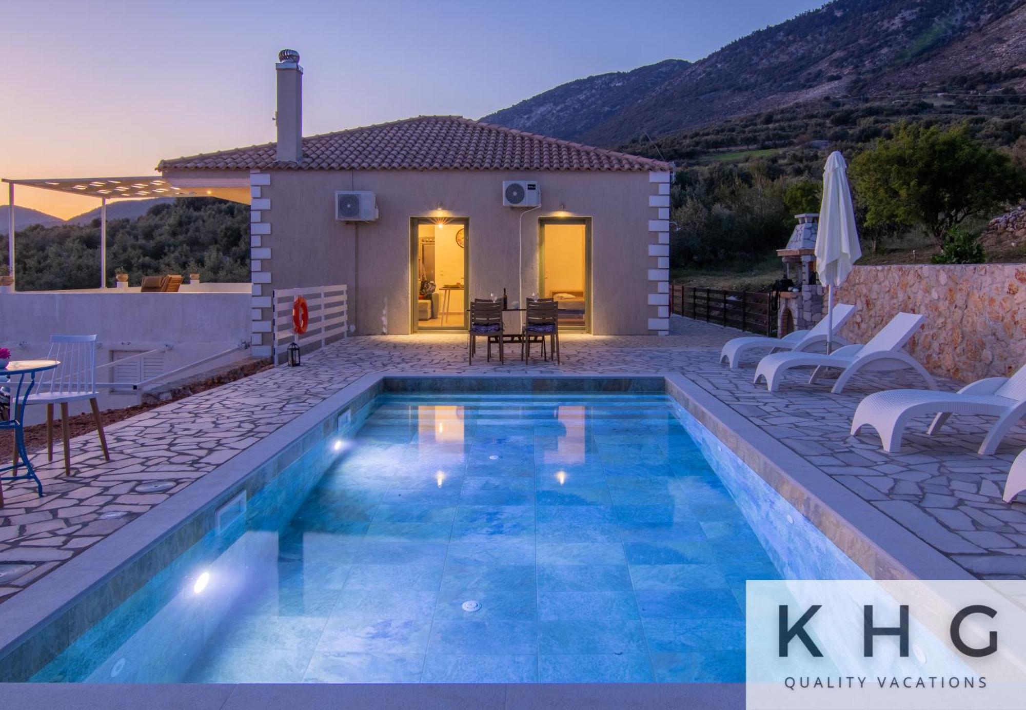 Skoumas Villa Surrounded By Olive Trees! Vlachata エクステリア 写真