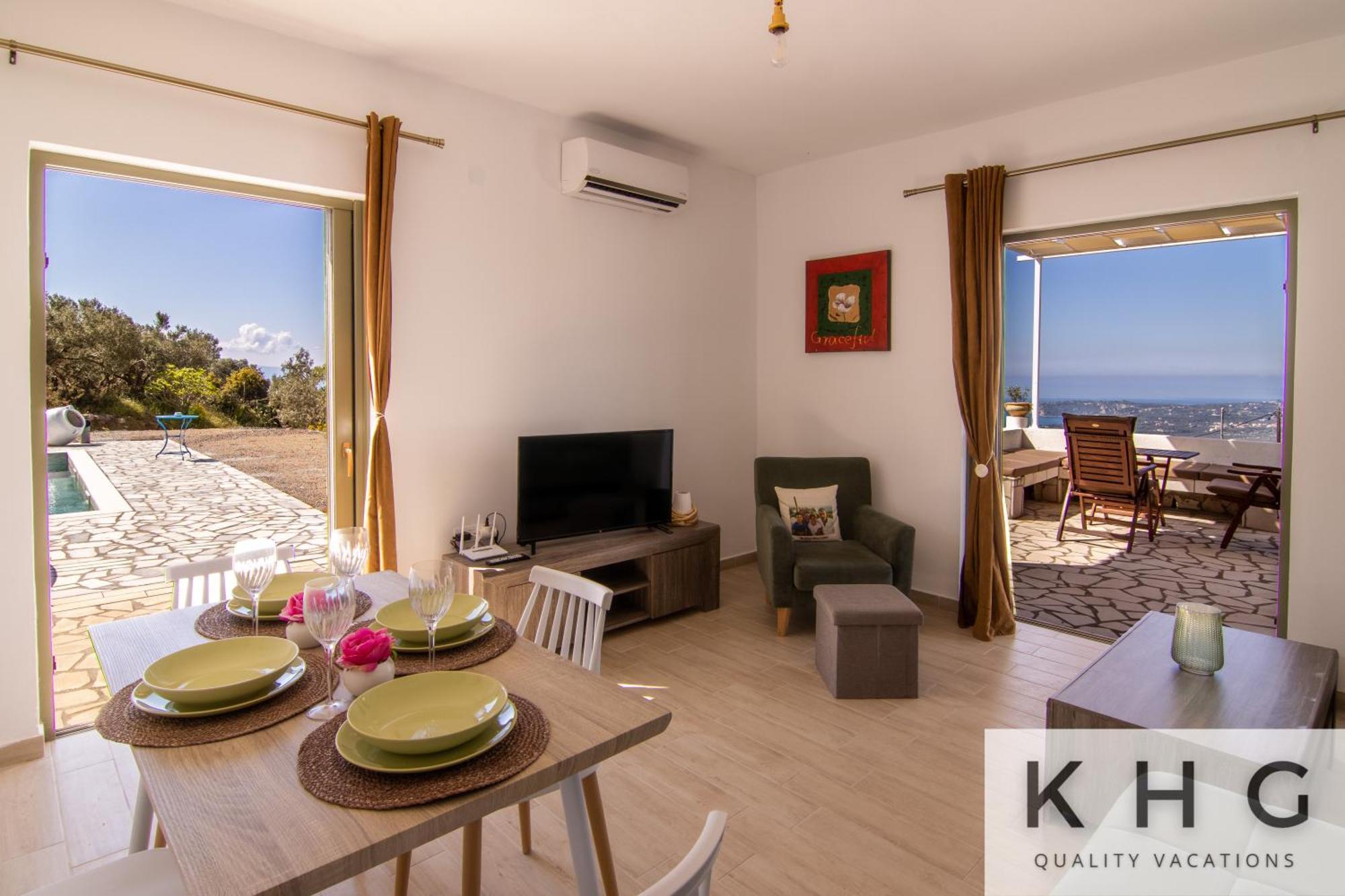 Skoumas Villa Surrounded By Olive Trees! Vlachata エクステリア 写真
